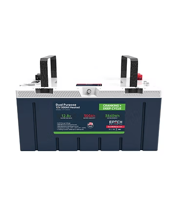 12V 300Ah Pro Series – LiFePO4 Cranking & Deep Cycle Lithium Battery (Dual Purpose)