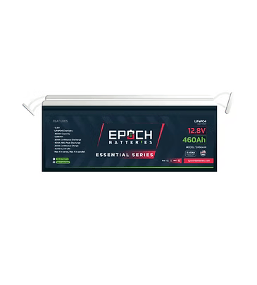 12V 460Ah Essential Series - Bluetooth & Heated LiFePO4 Battery in California